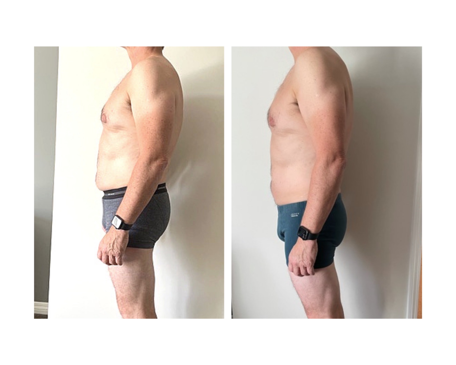 Side-view client progress